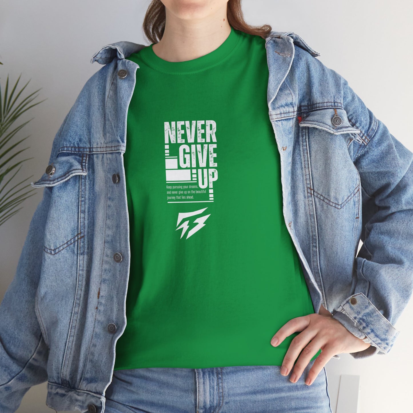 Never Give Up - Flashlander Gym Shirt