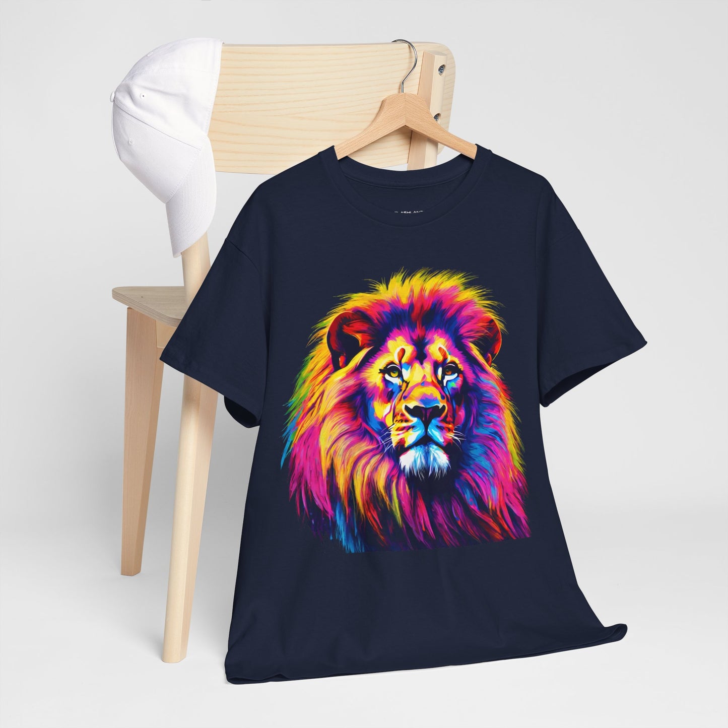 Lion Art Pop T-Shirt Flashlander