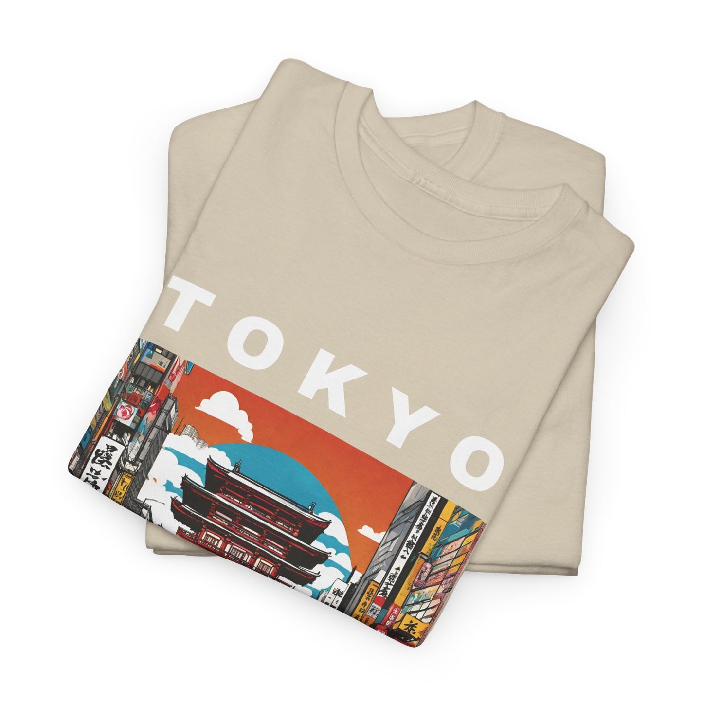 Tokyo Vintage Street Art Pop - Flashlander Gym Shirt