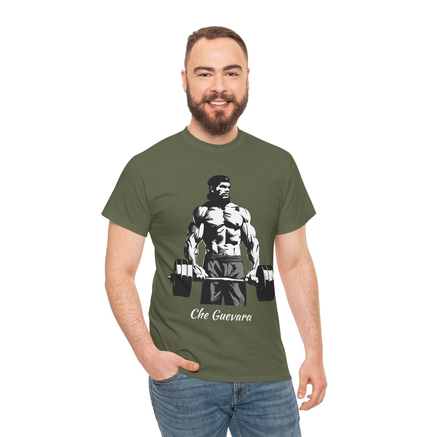 Che Guevara Bodybuilder Shirt - Flashlander Gym Graphic Tee