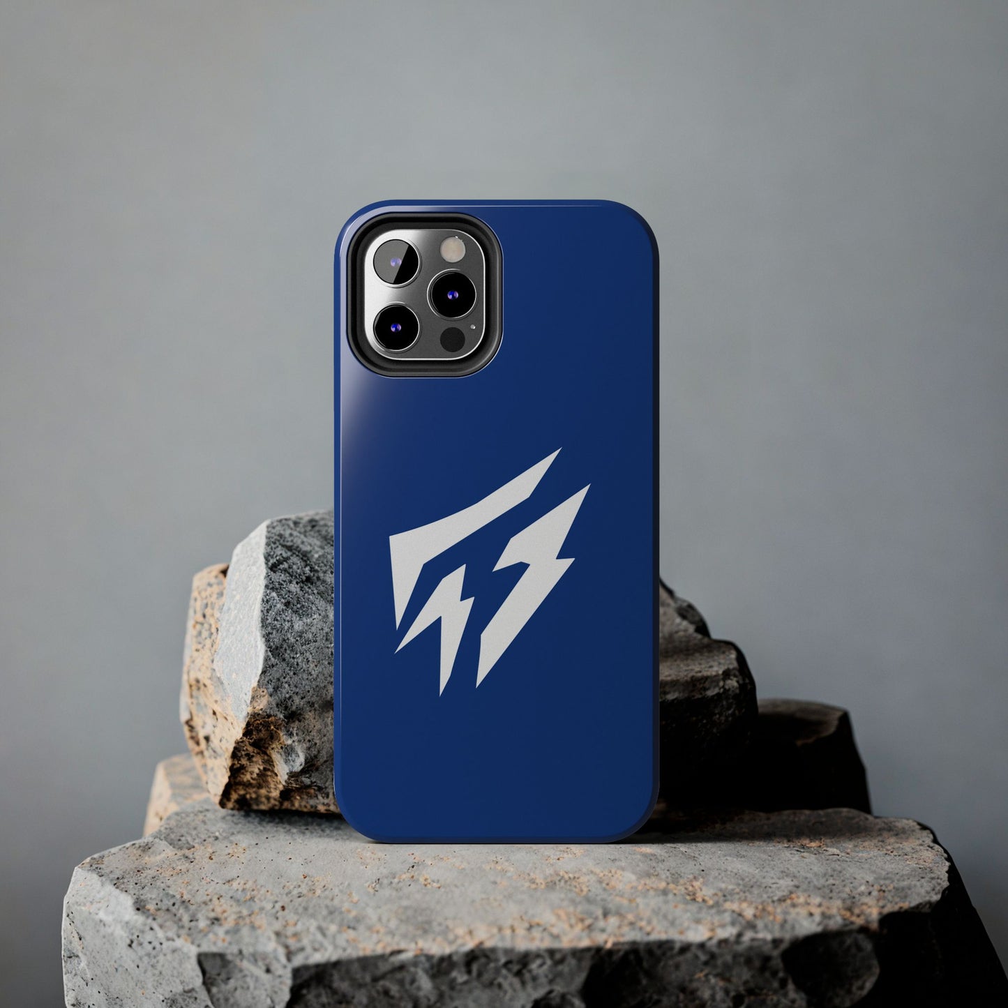 Flashlander Thunders Tough Phone Cases for all Iphone and Samsung Galaxy Dark Blue