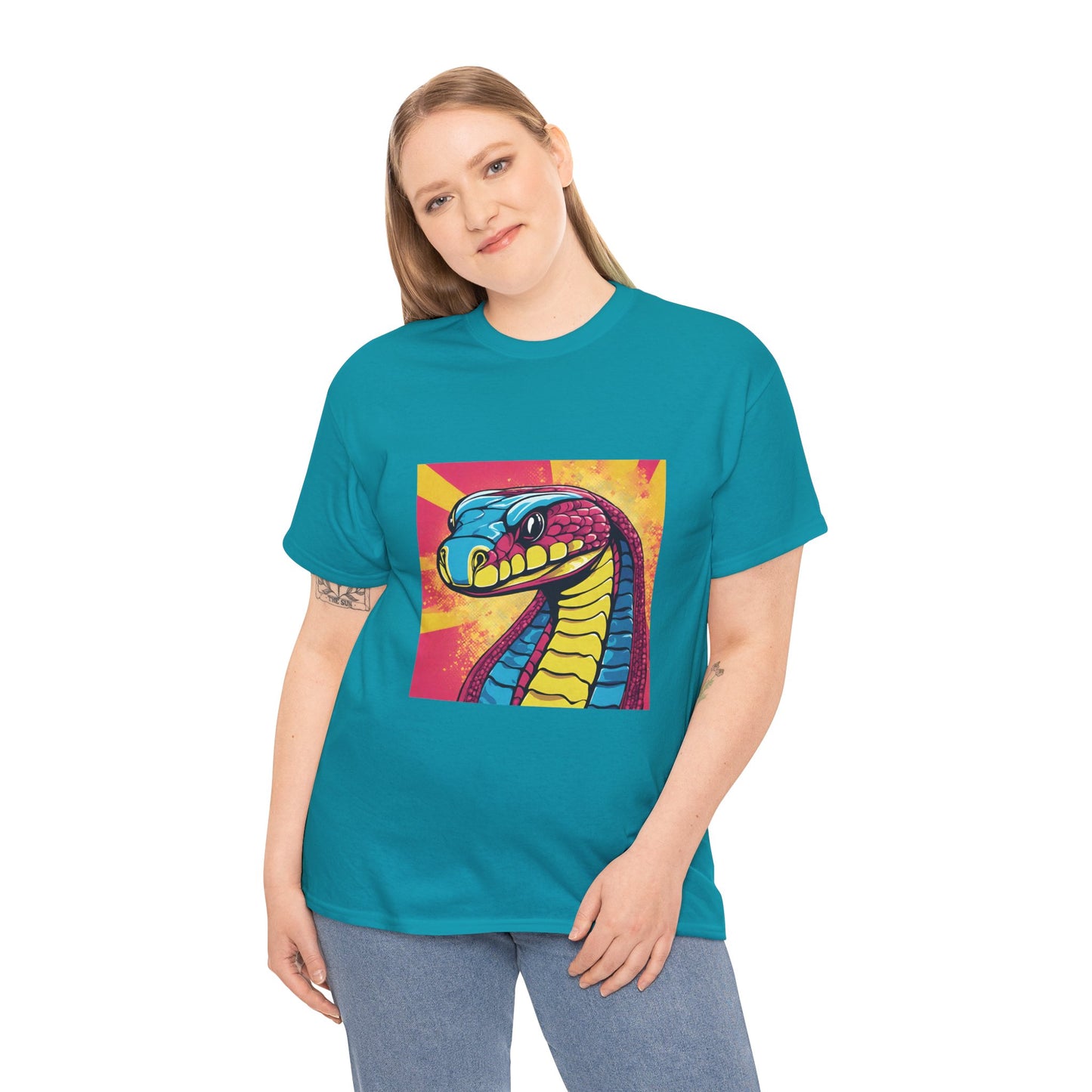 Cobra Snake Pop Art - Flashlander Gym Shirt