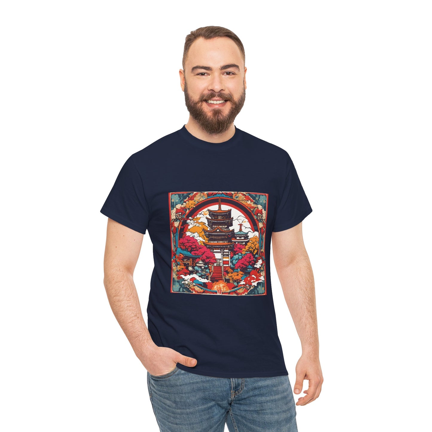 Kyoto Japanese Temple - Flashlander Gym Shirt