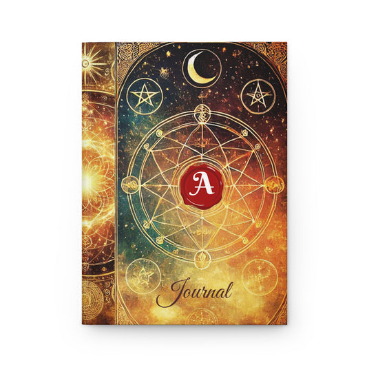 Personalized Manifestation Journal, Custom Monogrammed Journal, Hardcover Journal, 150 Lined Pages, Motivational Journal, Personalized Gift