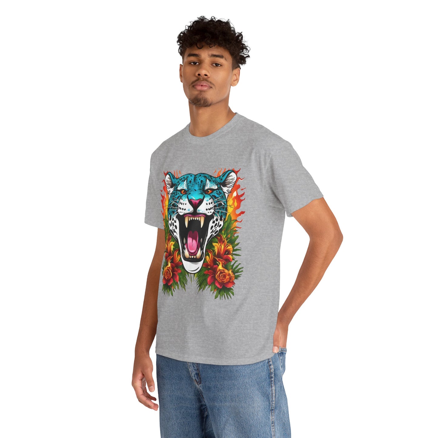 Vintage Jaguar Tattoo - Flashlander Gym Shirt