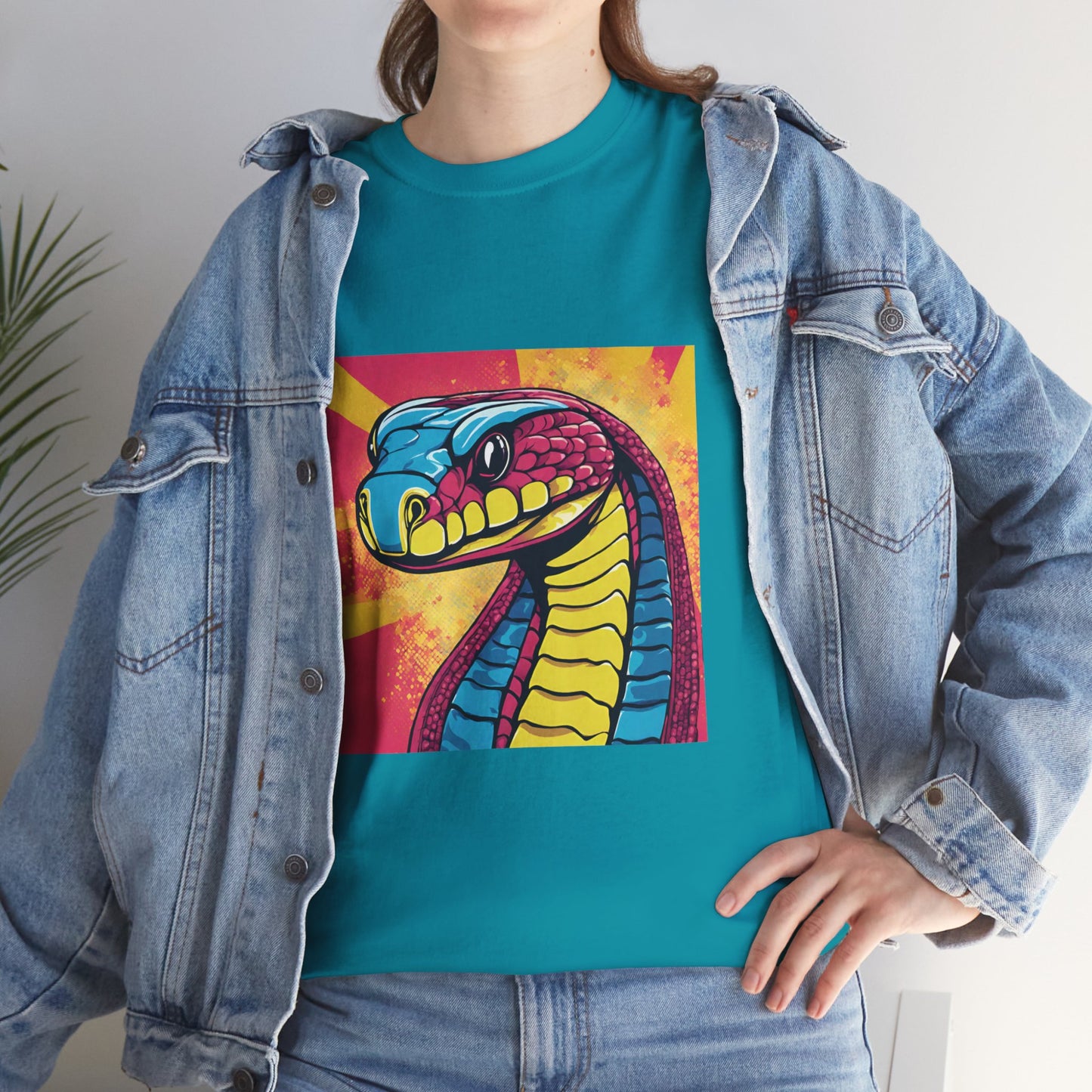 Cobra Snake Pop Art - Flashlander Gym Shirt