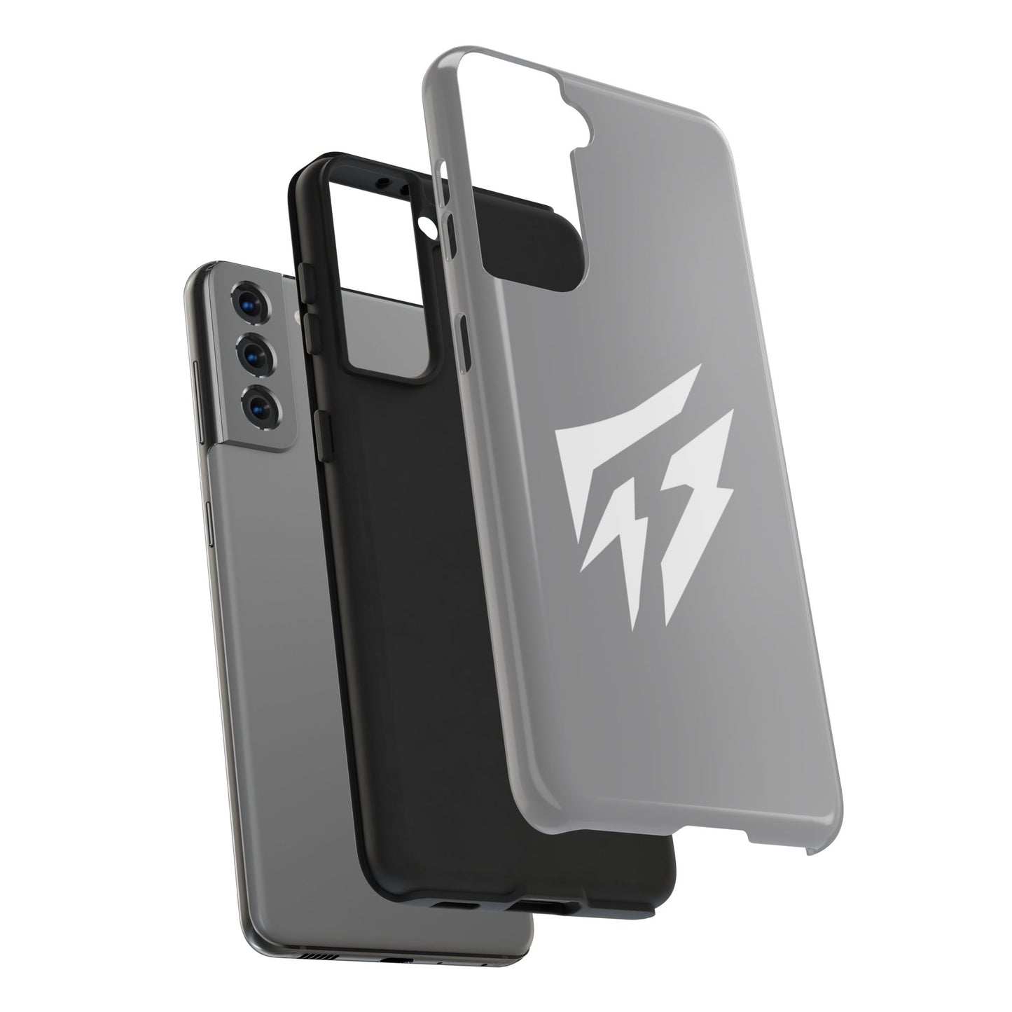 Flashlander Thunders Tough Phone Cases for all Iphone and Samsung Galaxy Grey