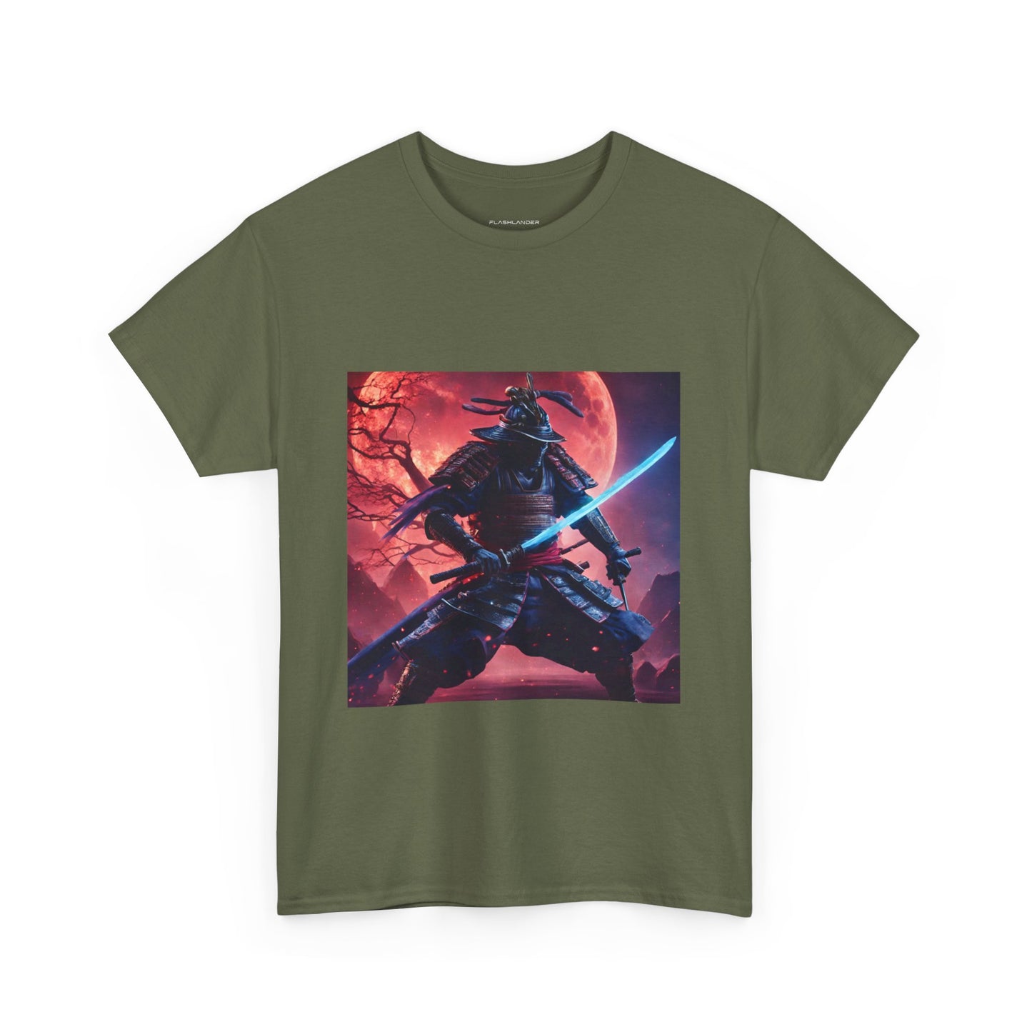 Galactic Ronin Alien Samurai Flashlander Gym Shirt