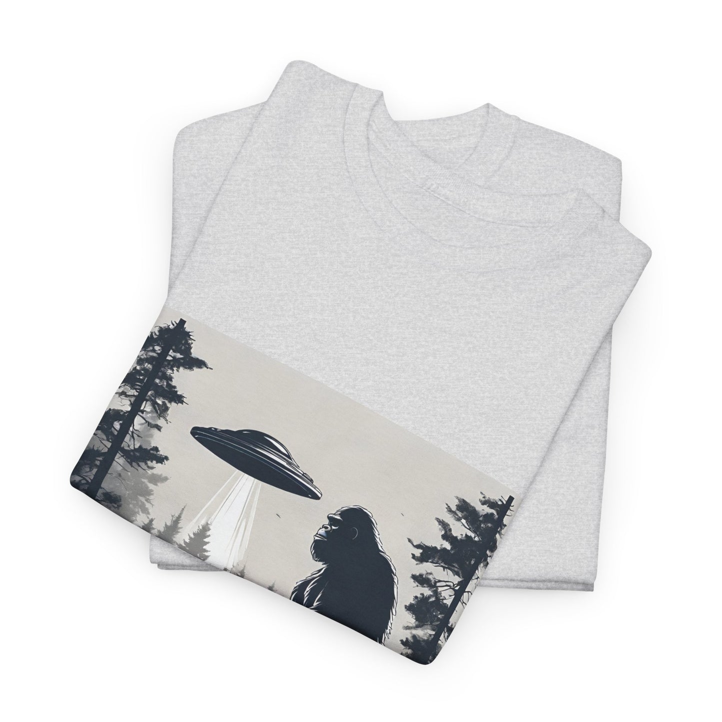 Sasquatch rencontre Bigfoot et OVNI - T-shirt de sport Flashlander