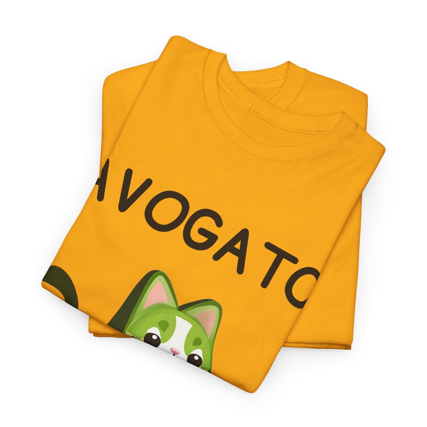 Avogato Funny Avocado Cat Face - Flashlander Gym Shirt