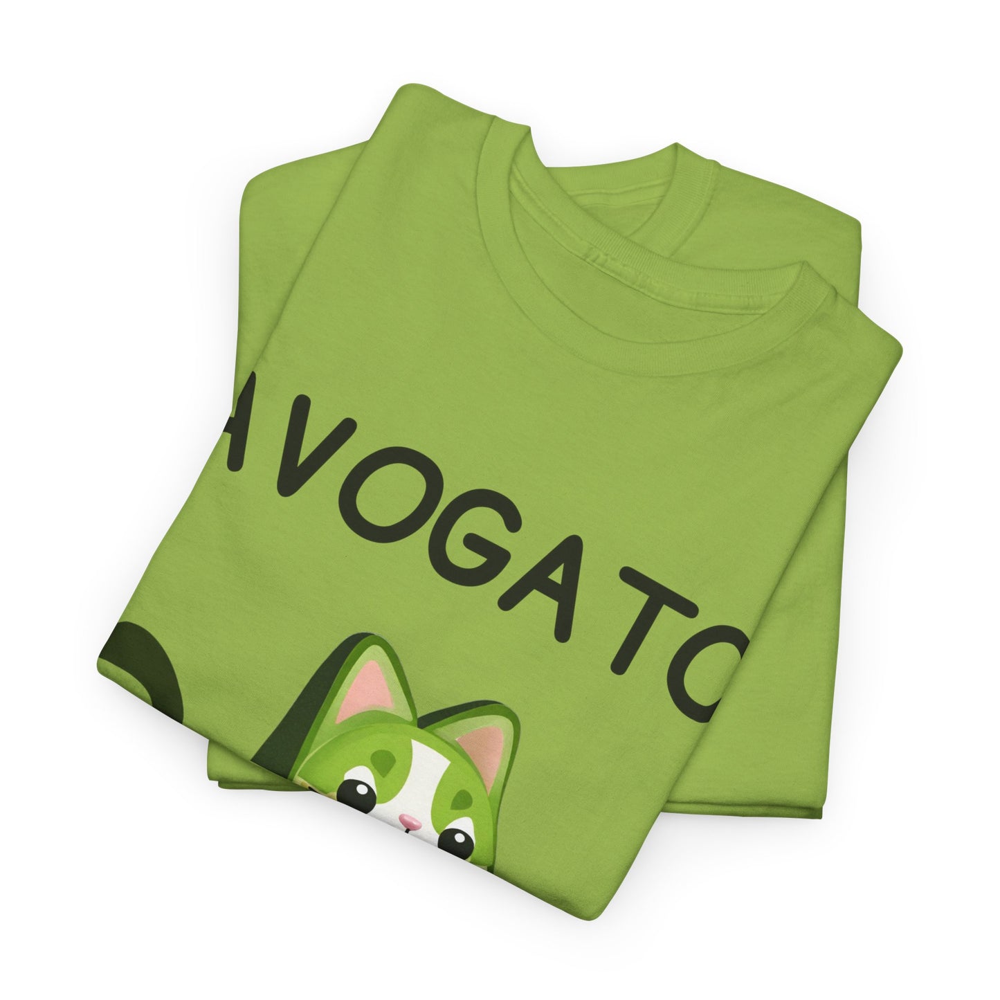 Avogato Funny Avocado Cat Face - Flashlander Gym Shirt