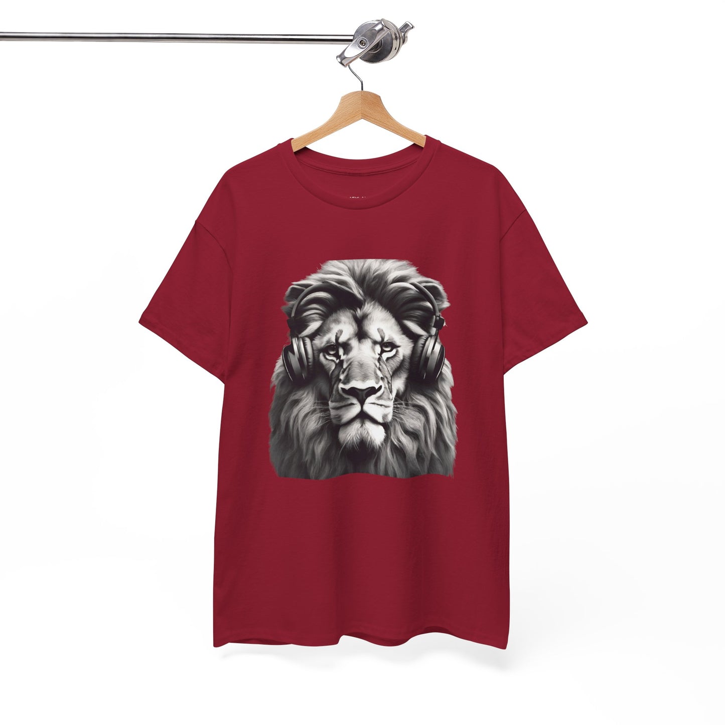 Lion Training with Headphones - Flashlander Gym Shirt