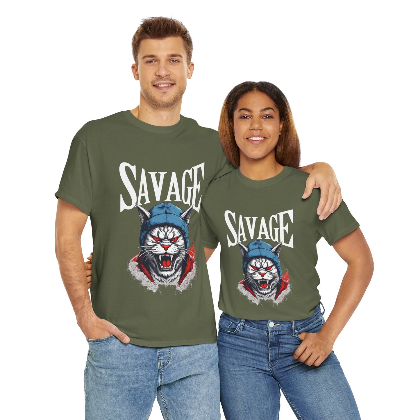 Chat japonais Oni Savage - T-shirt de sport Flashlander