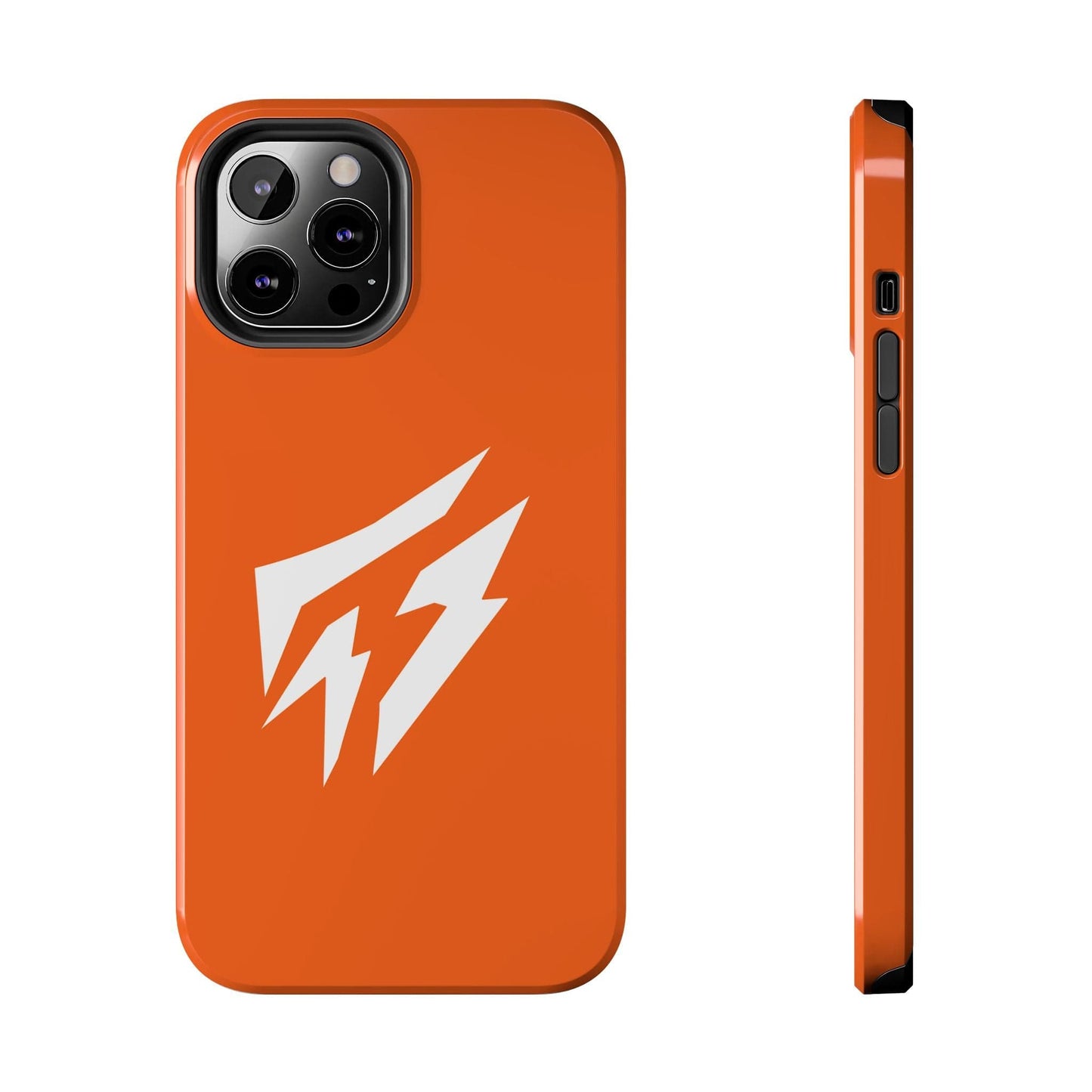 Flashlander Thunders Tough Phone Cases for all Iphone and Samsung Galaxy Orange