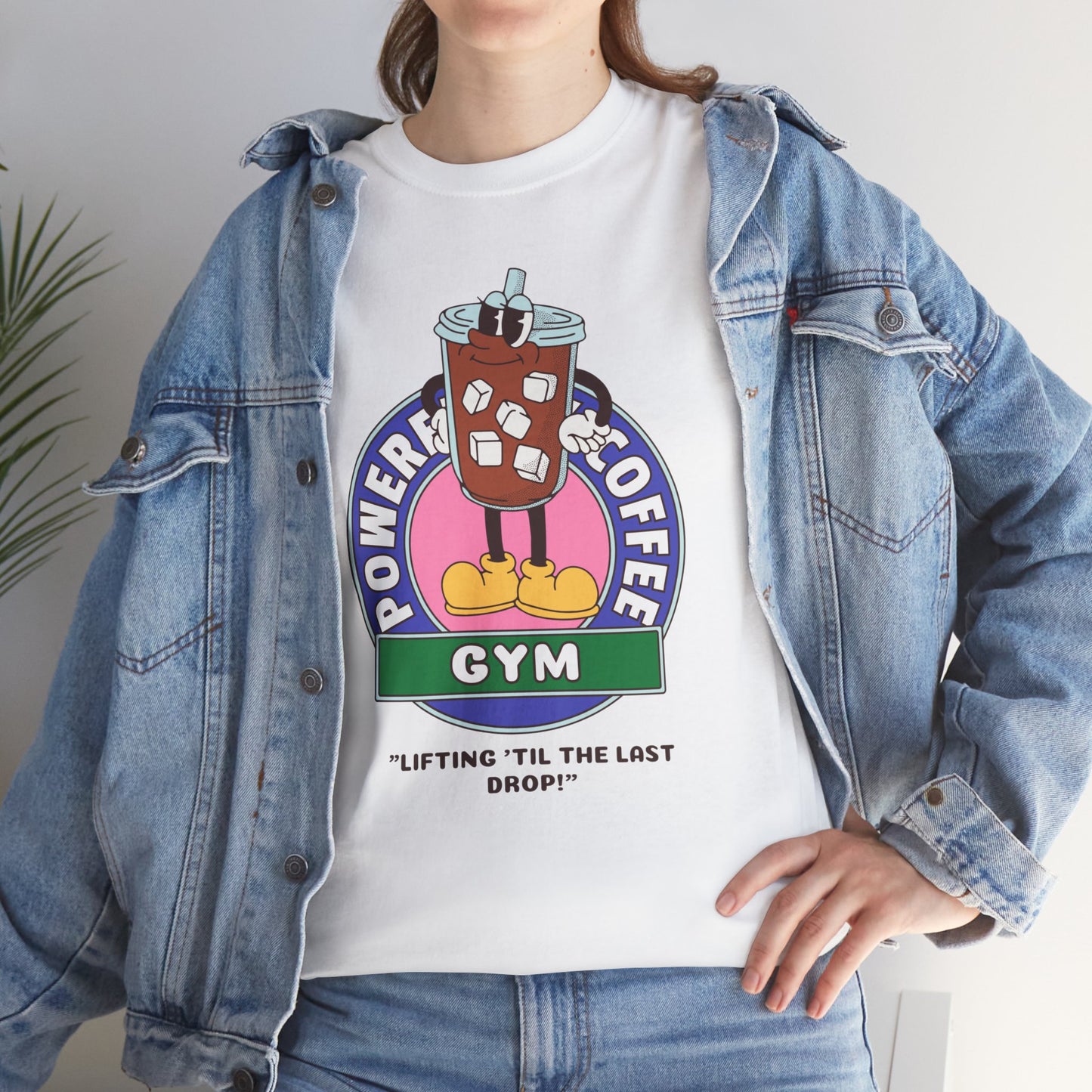 Power By Coffee Lifting 'Til The Last Drop   - Flashlander Gym Shirt