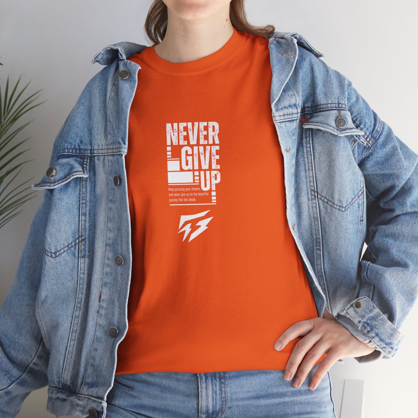 Never Give Up - Flashlander Gym Shirt