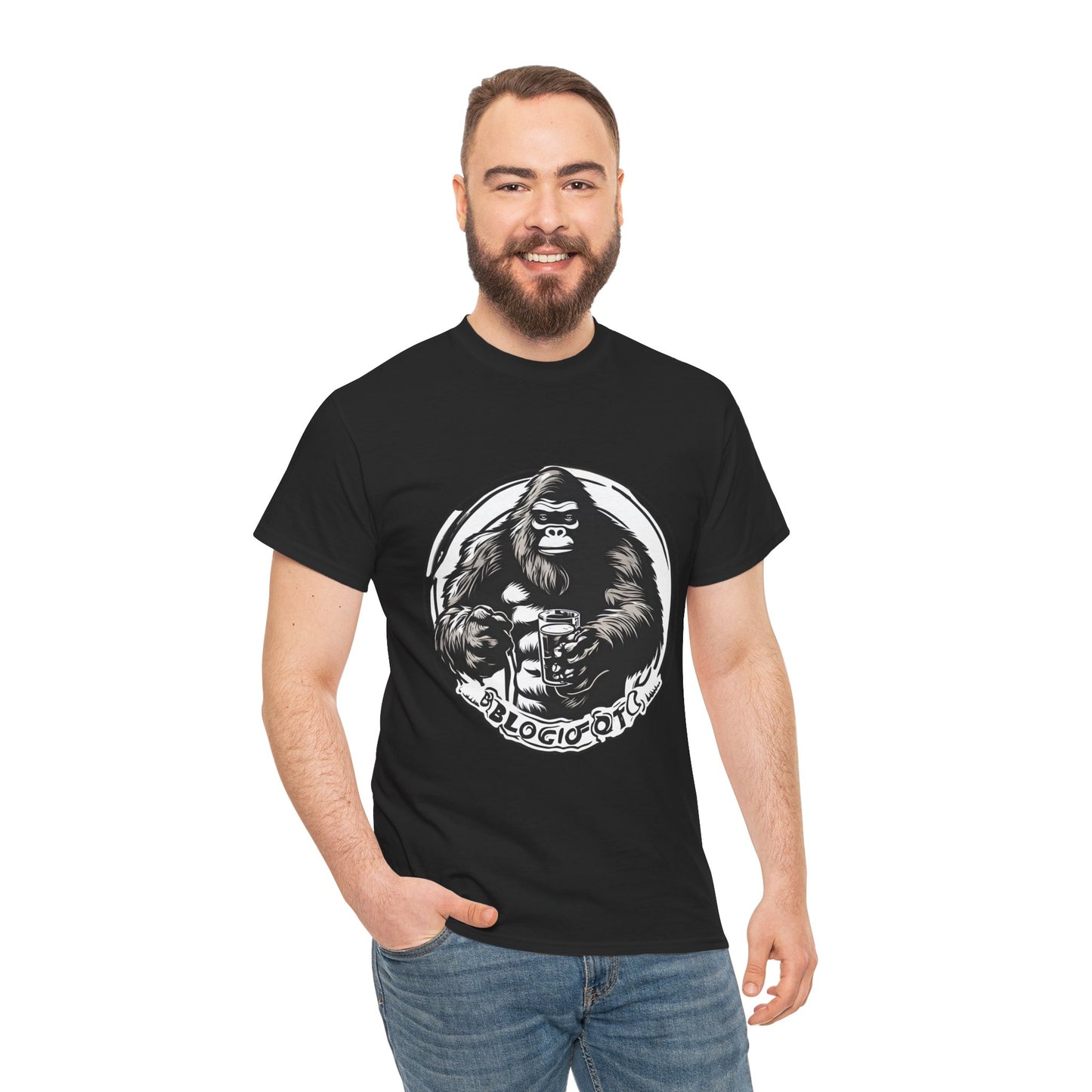 Bigfoot Cheers to Gains! - Sasquatch Flashlander Gym Shirt