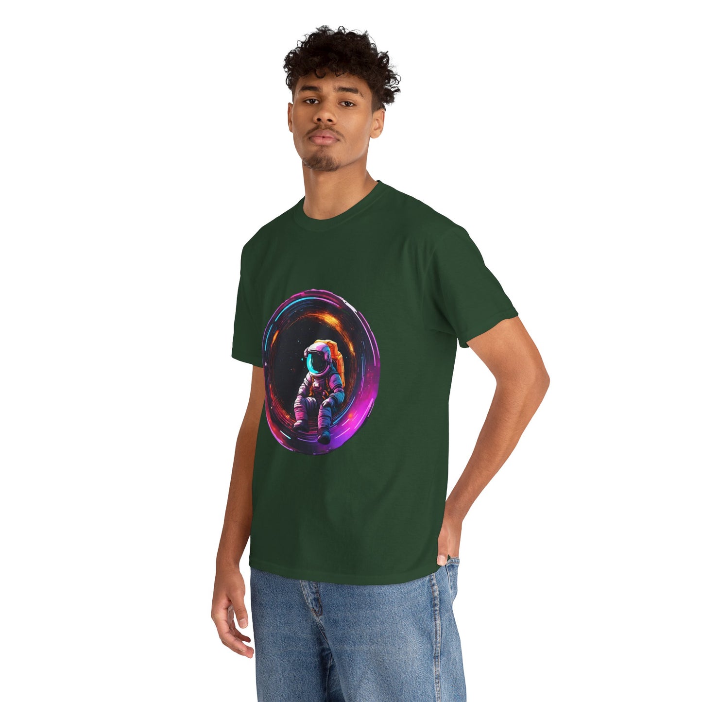 Astronaut's Black Hole Flashlander Gym Shirt