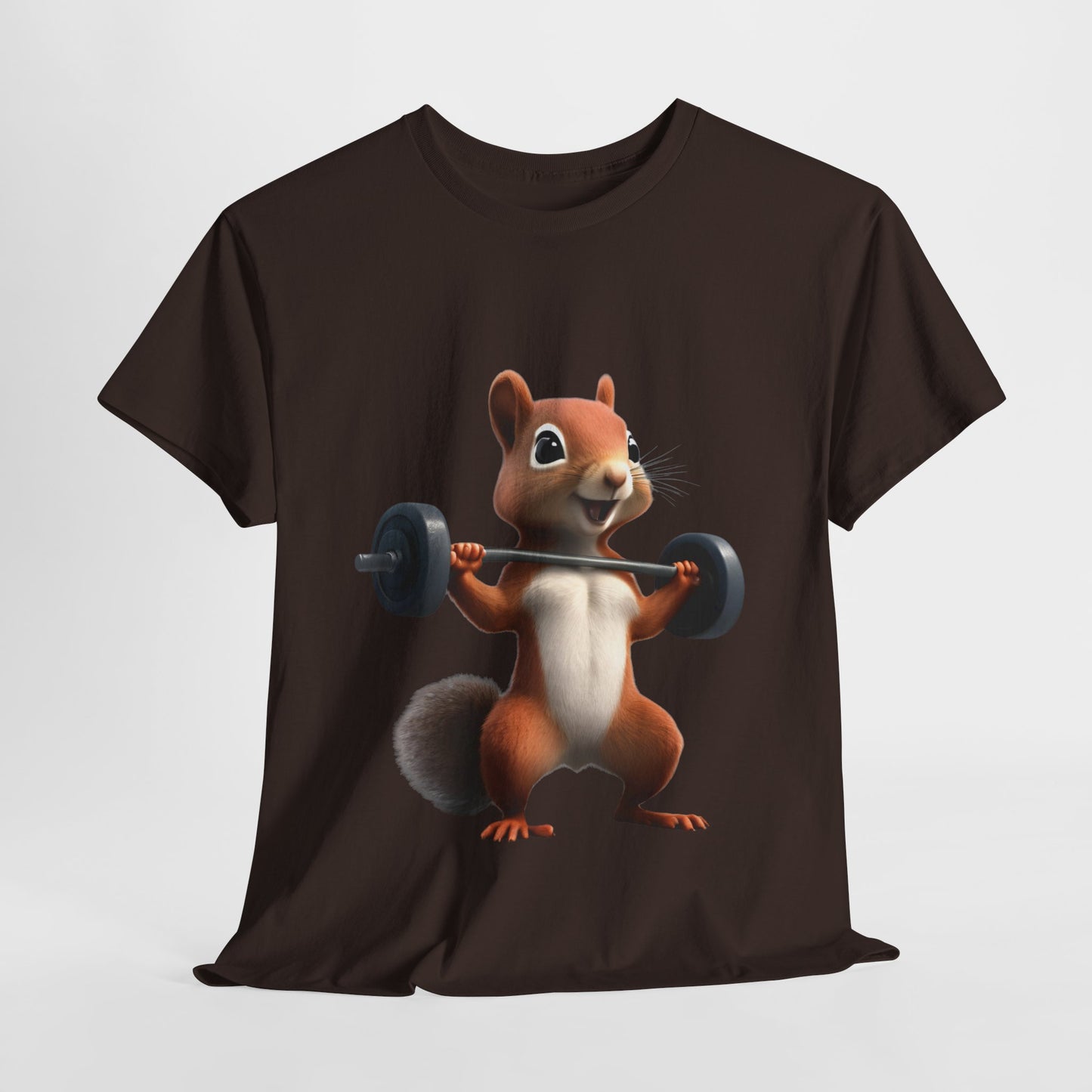 Squirrel Weightlifting Vintage Gym Shirt - Flashlander Graphic Tee