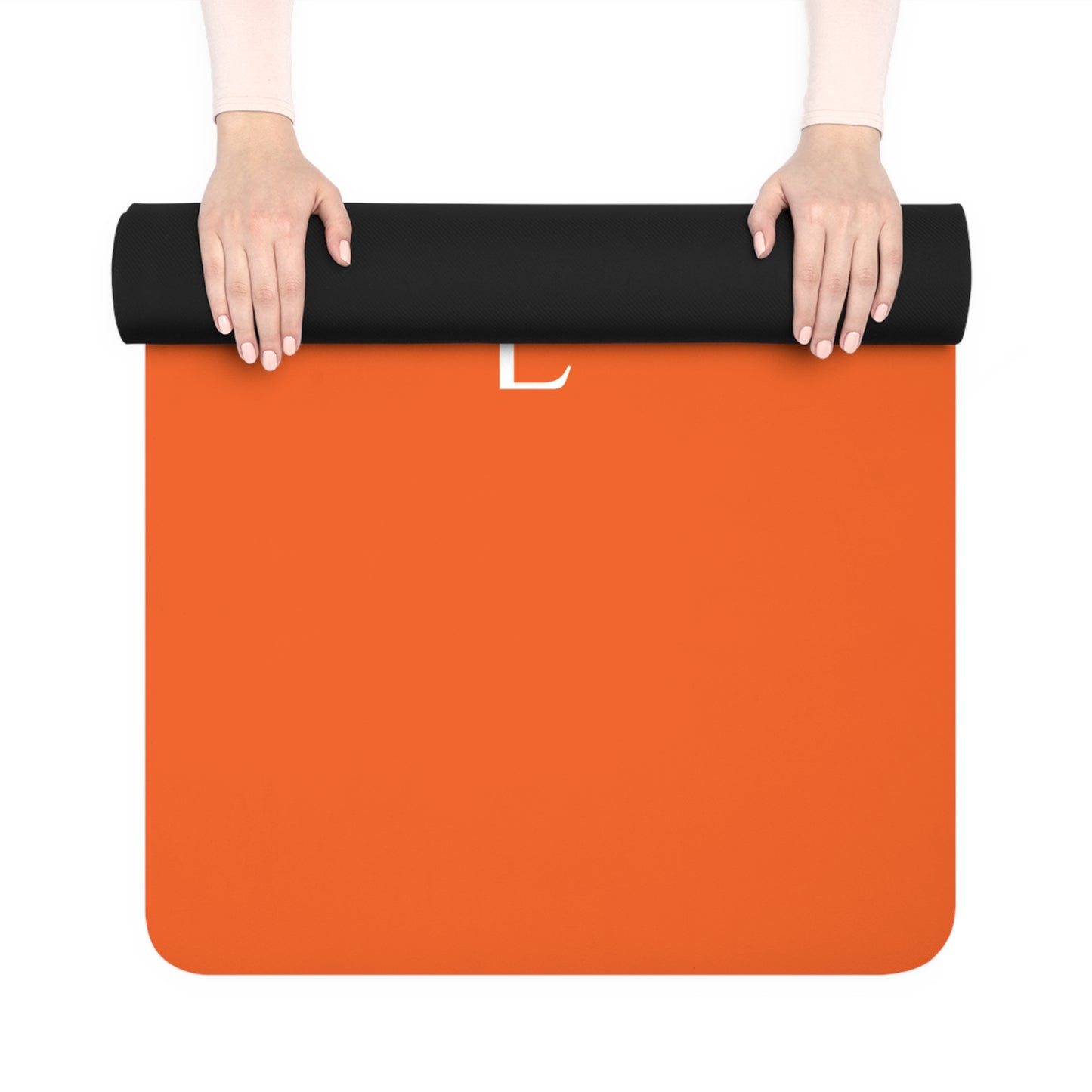 Flashlander Namaste Rubber Yoga Mat Orange