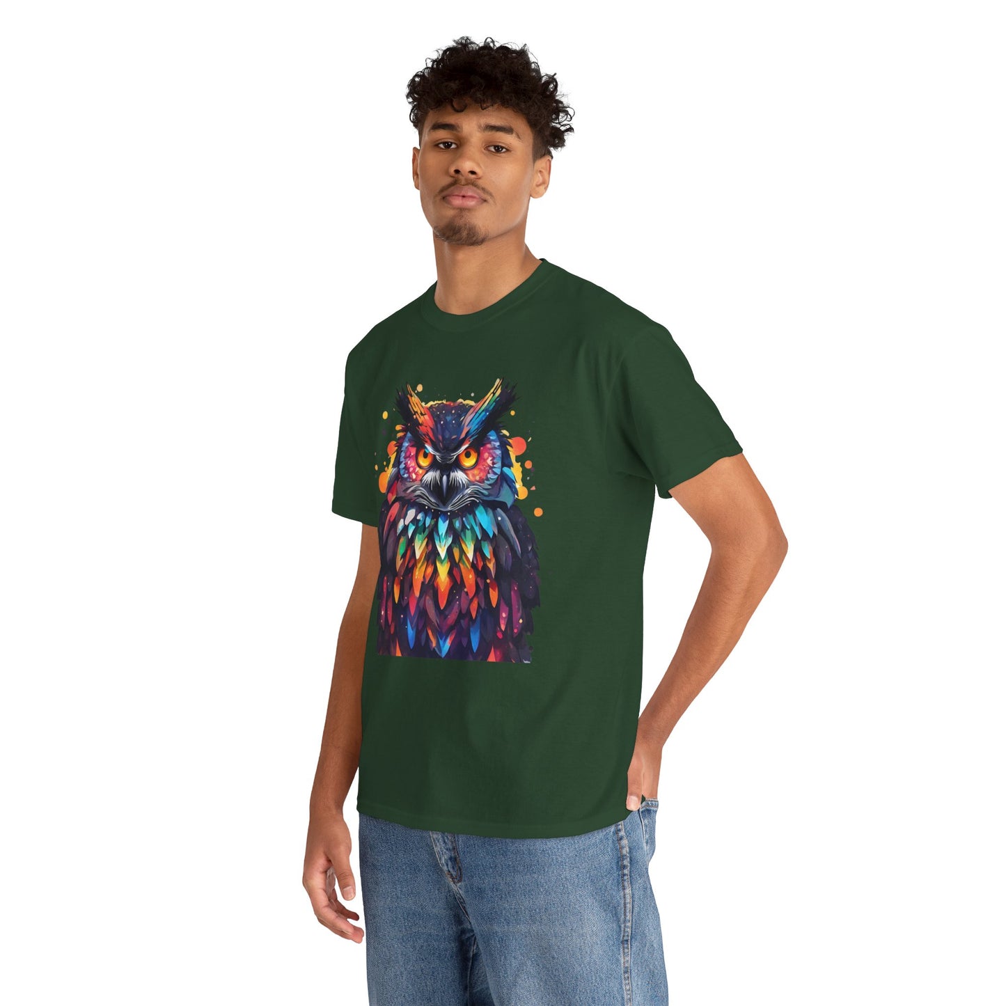 Owl Feathered Symphony Flashlander Gym Shirt