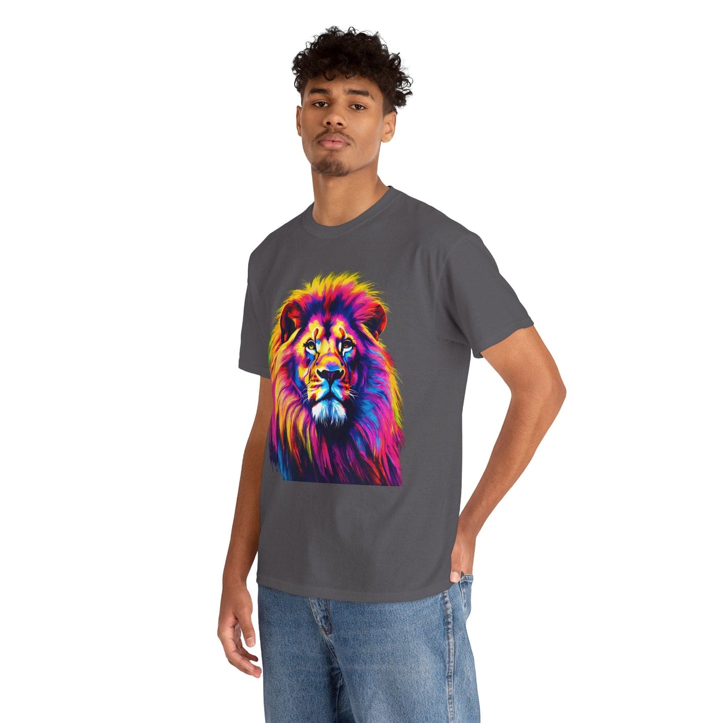 Lion Art Pop T-Shirt Flashlander