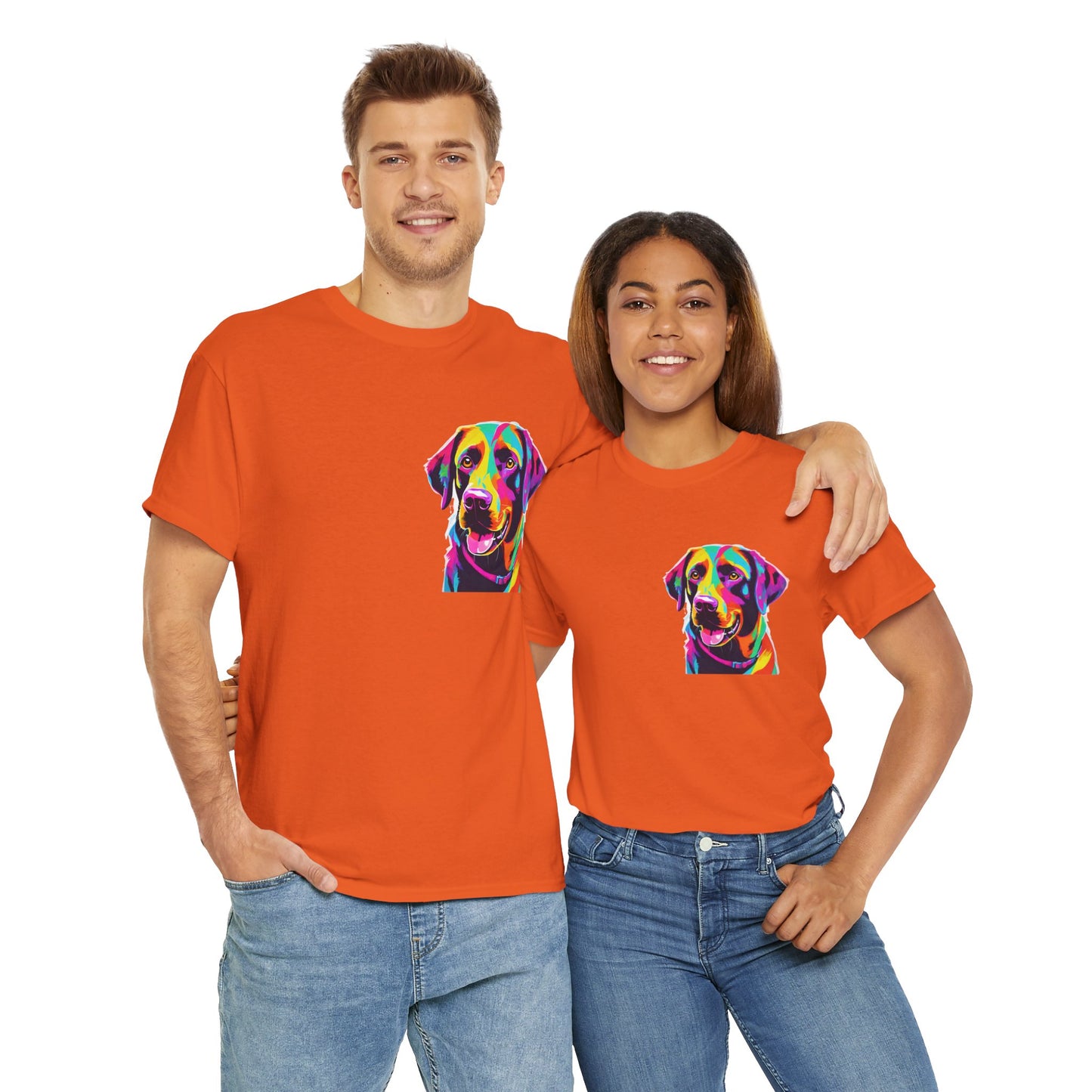 Pop Art Lab Dog in the Heart Flashlander Gym Shirt