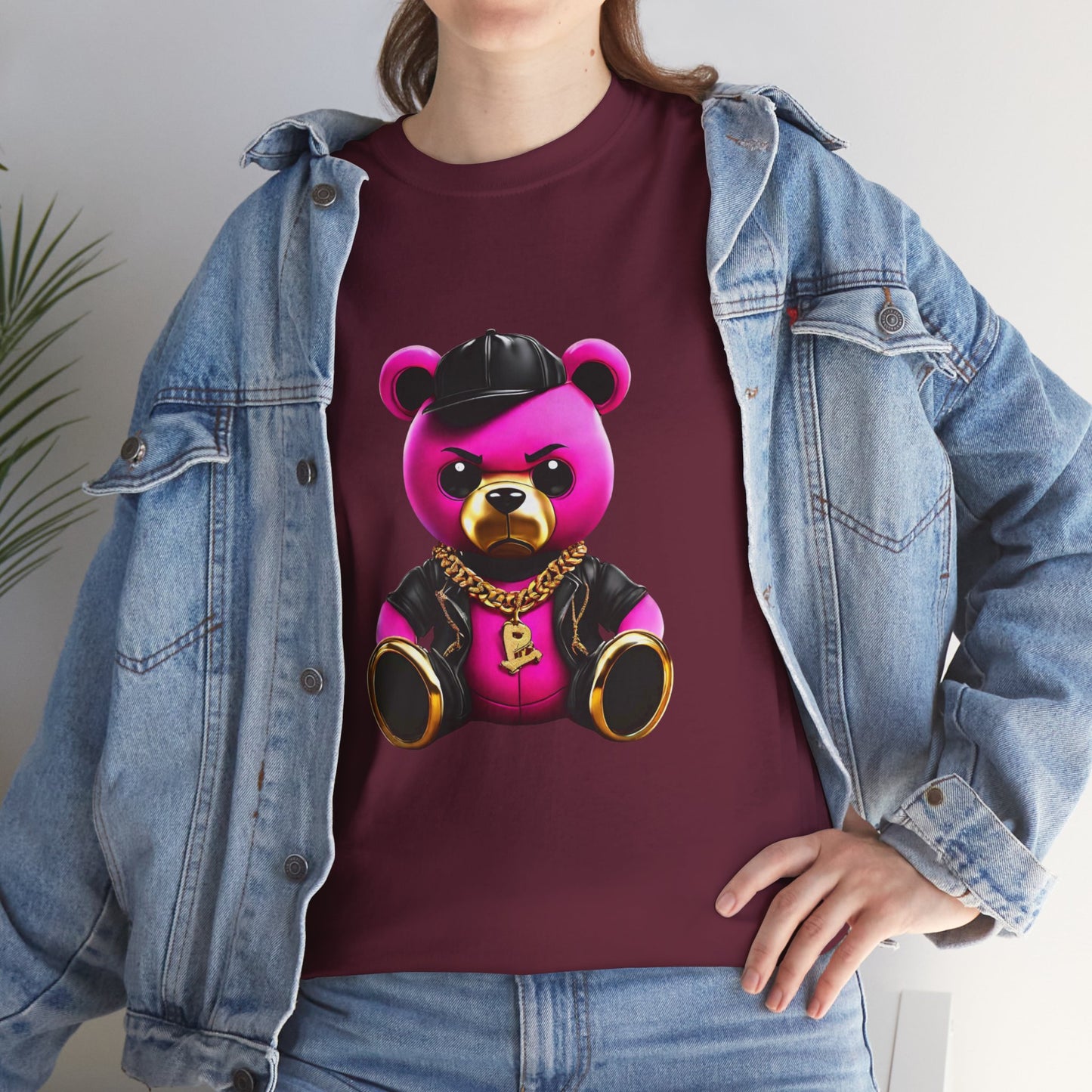 Teddy Bear Hip-Hop Fury Graphic Tee Flashlander