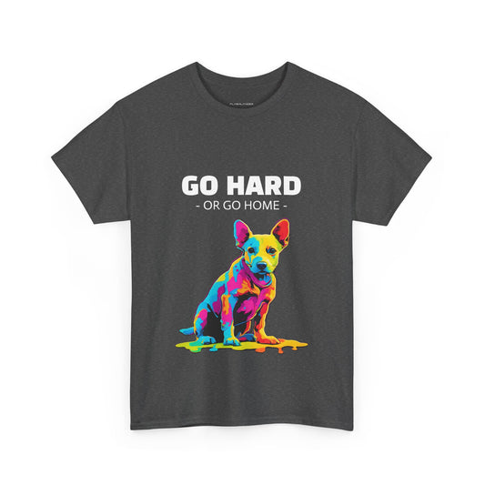 Bull Terrier Dog Pop Art - Go Hard or Go Home Flashlander Gym Shirt