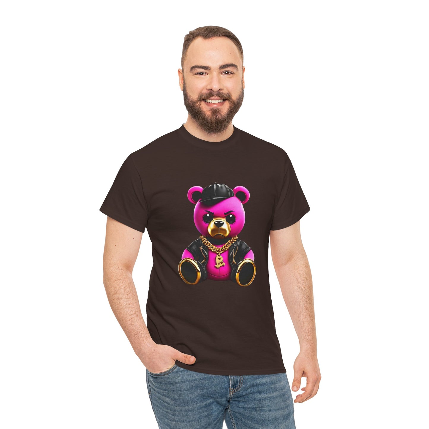 Teddy Bear Hip-Hop Fury Graphic Tee Flashlander