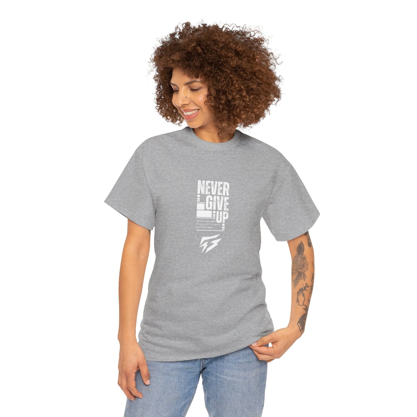 Never Give Up - Flashlander Gym Shirt