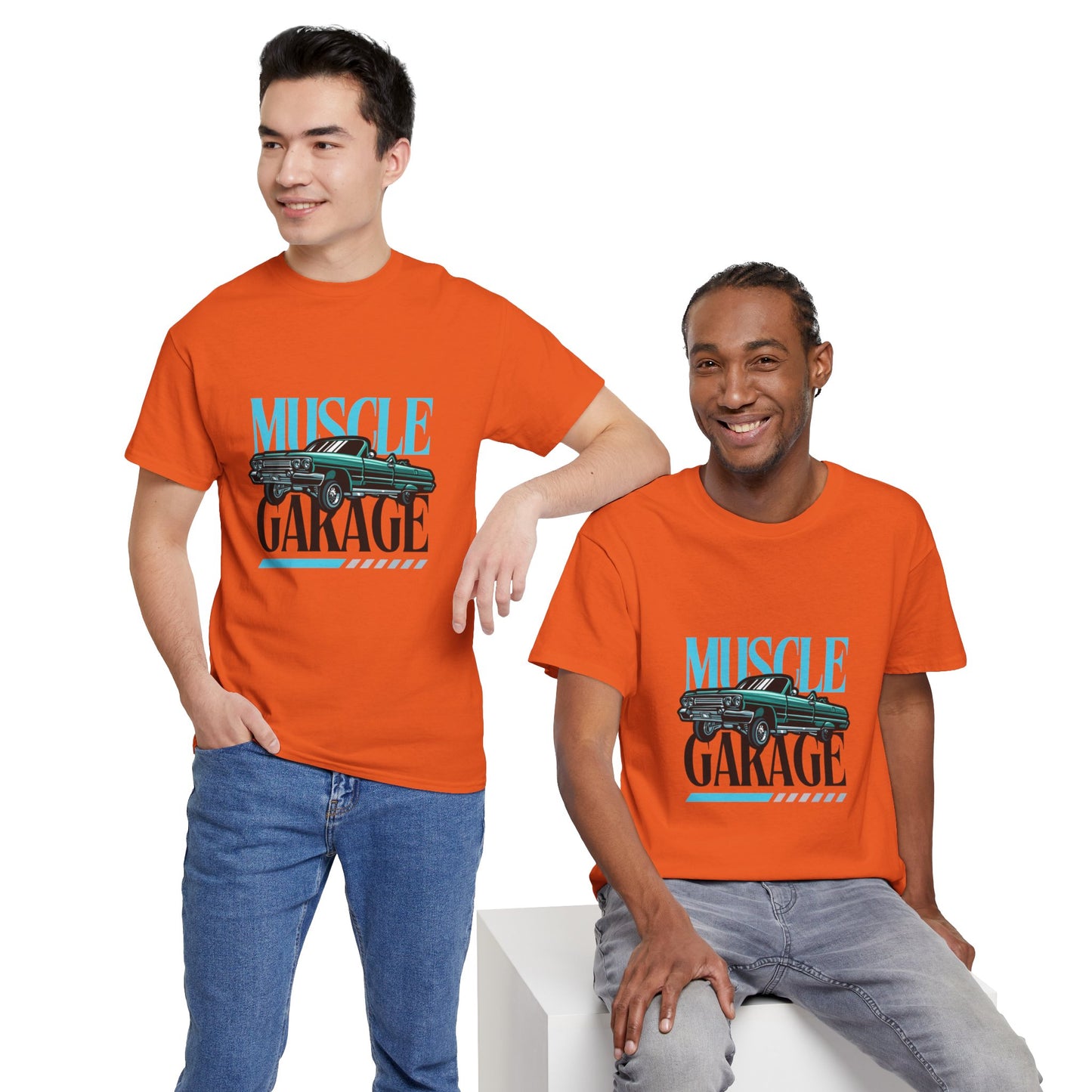 Vintage Car Muscle Garage - Flashlander Gym Shirt