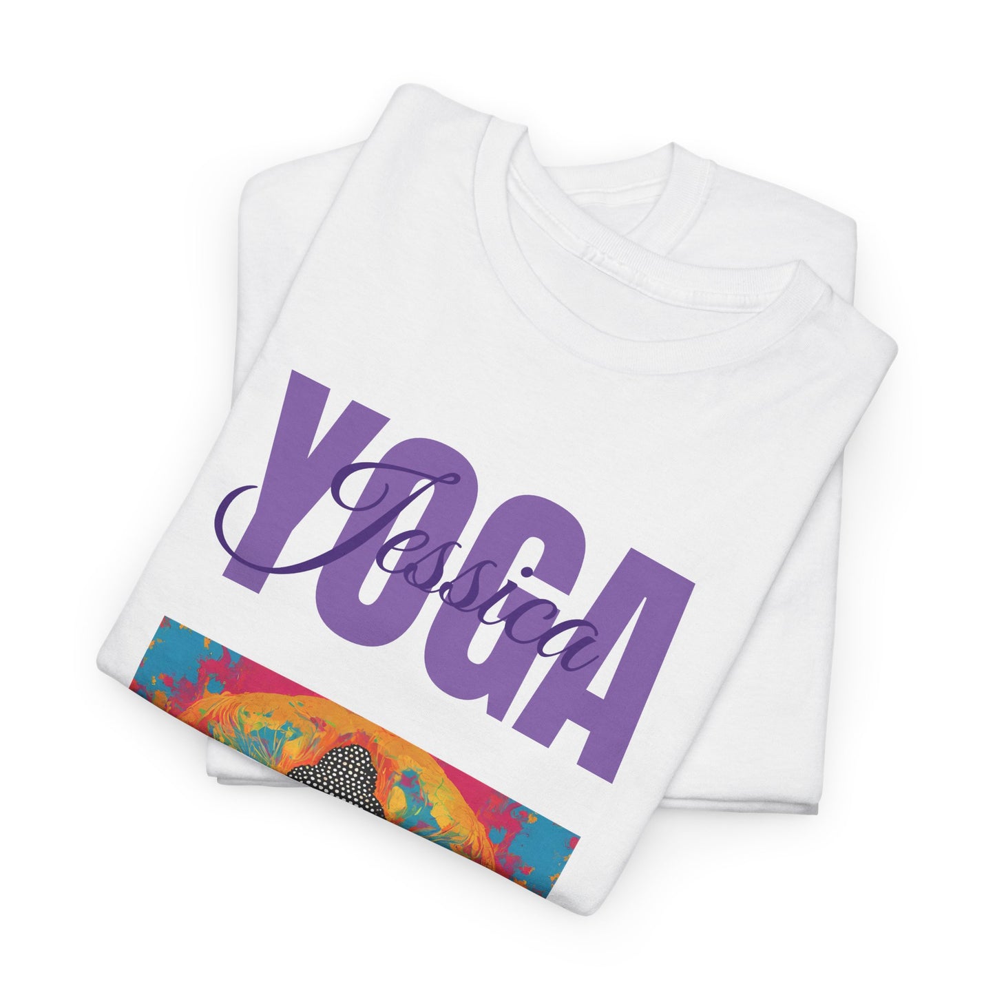 Personalized Yoga Shirt - Buddha Tee - Custom Name Flashlander Yoga Tee