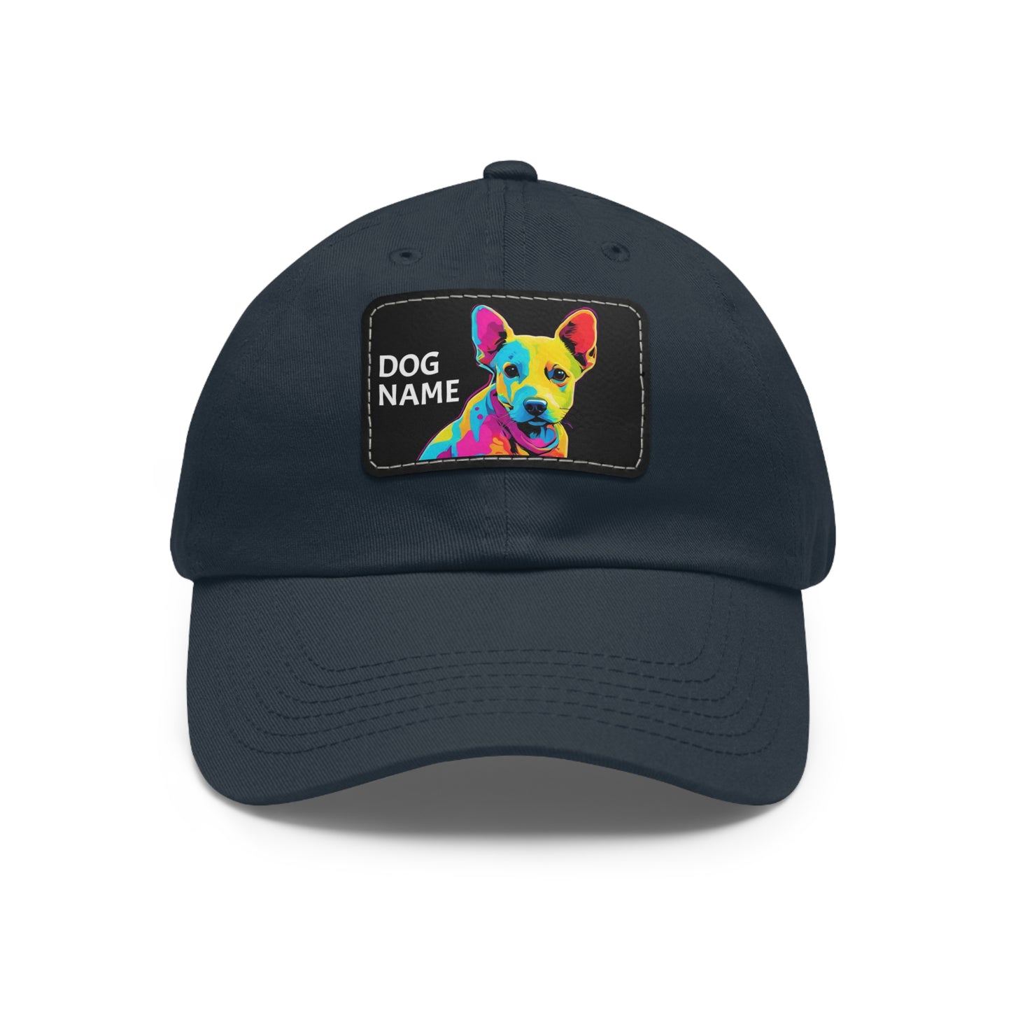 Pigbull Dog Hat Sportswear Cap Pigbull Pop Art Hat Dad Hat with Patch (Rectangle) Baseball Cap Pigbull Cap Pigbull Hat Pigbull Dog Hat Pigbull Dog Cap