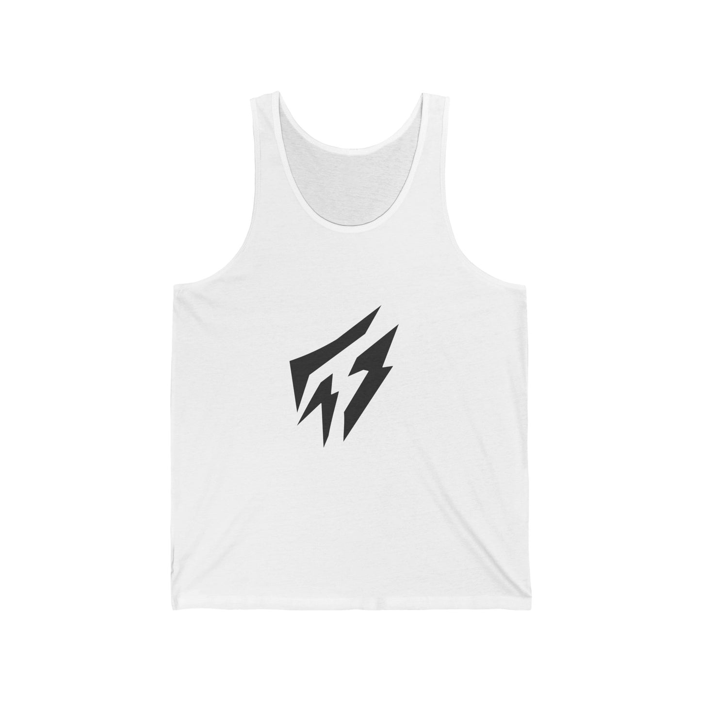 Flashlander Thunders Gym Rooster Bodybuilding Cotton Unisex Jersey Tank White