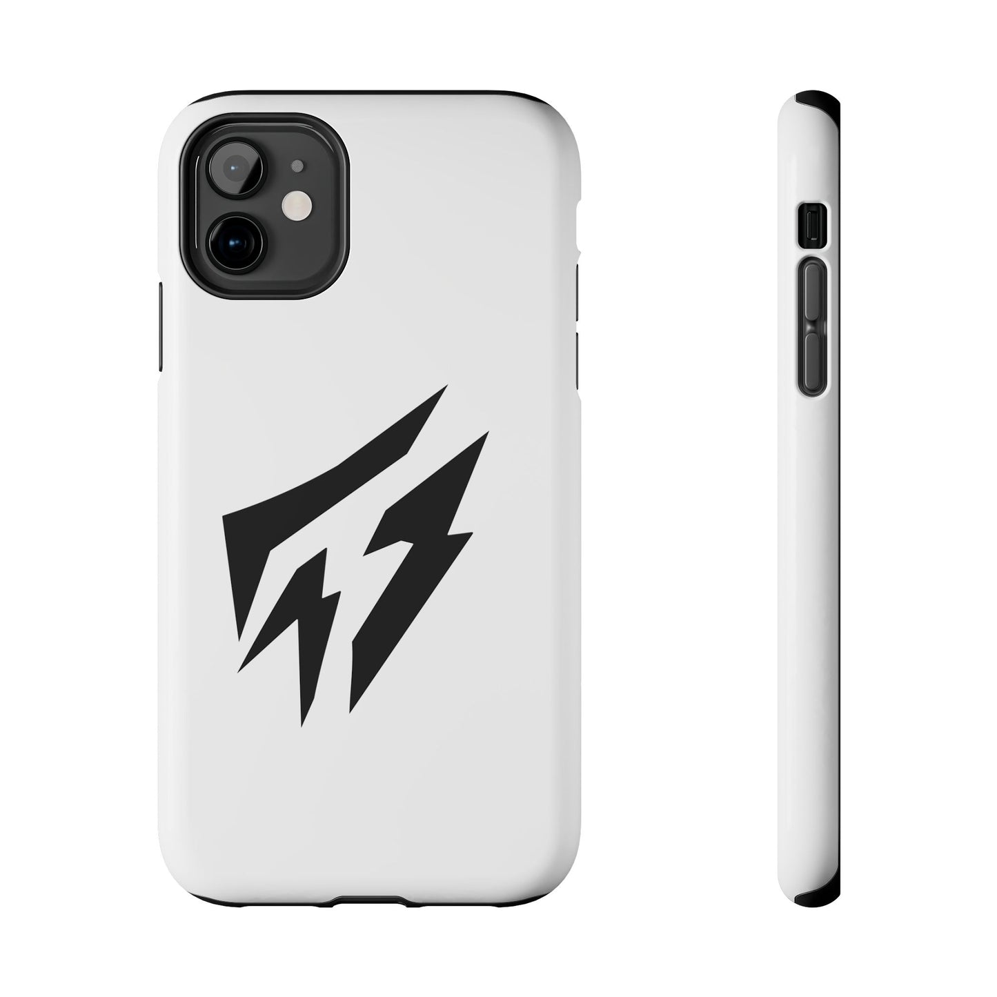 Flashlander Thunders Tough Phone Cases for all Iphone and Samsung Galaxy White