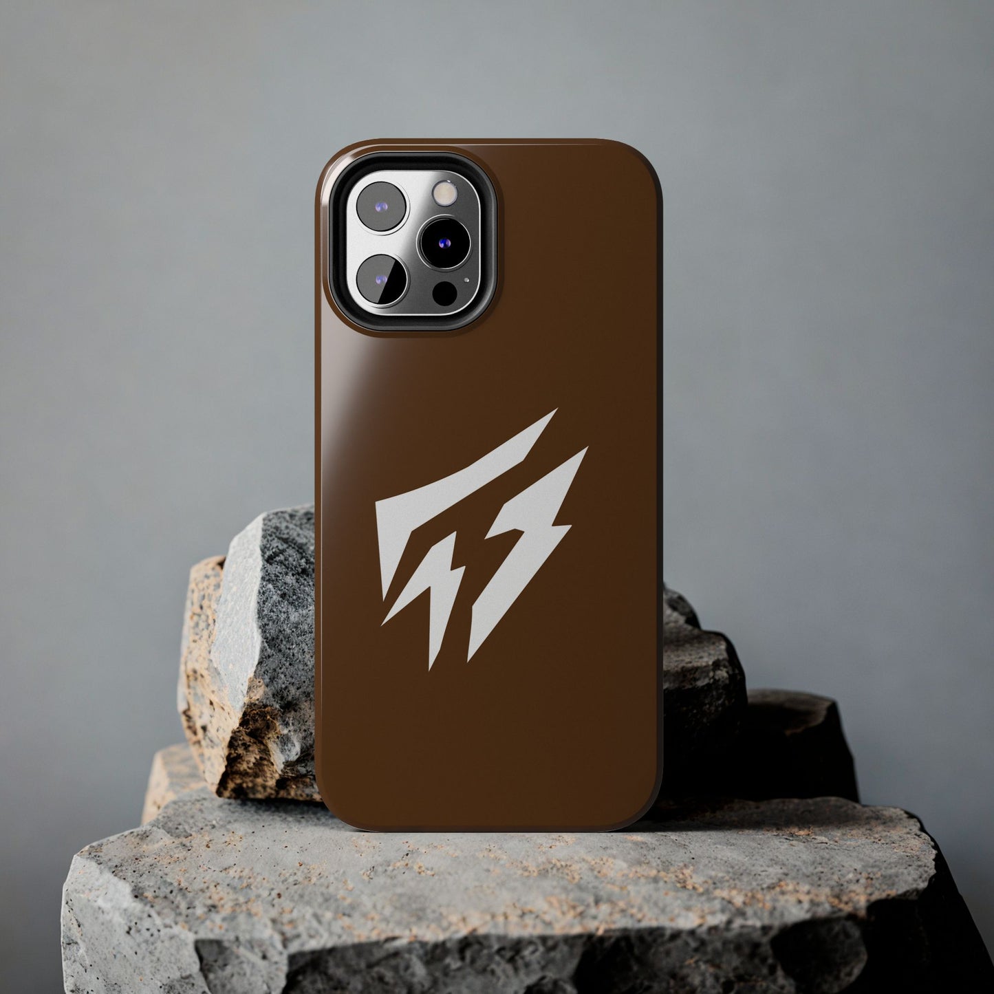 Flashlander Thunders Tough Phone Cases for all Iphone and Samsung Galaxy Brown