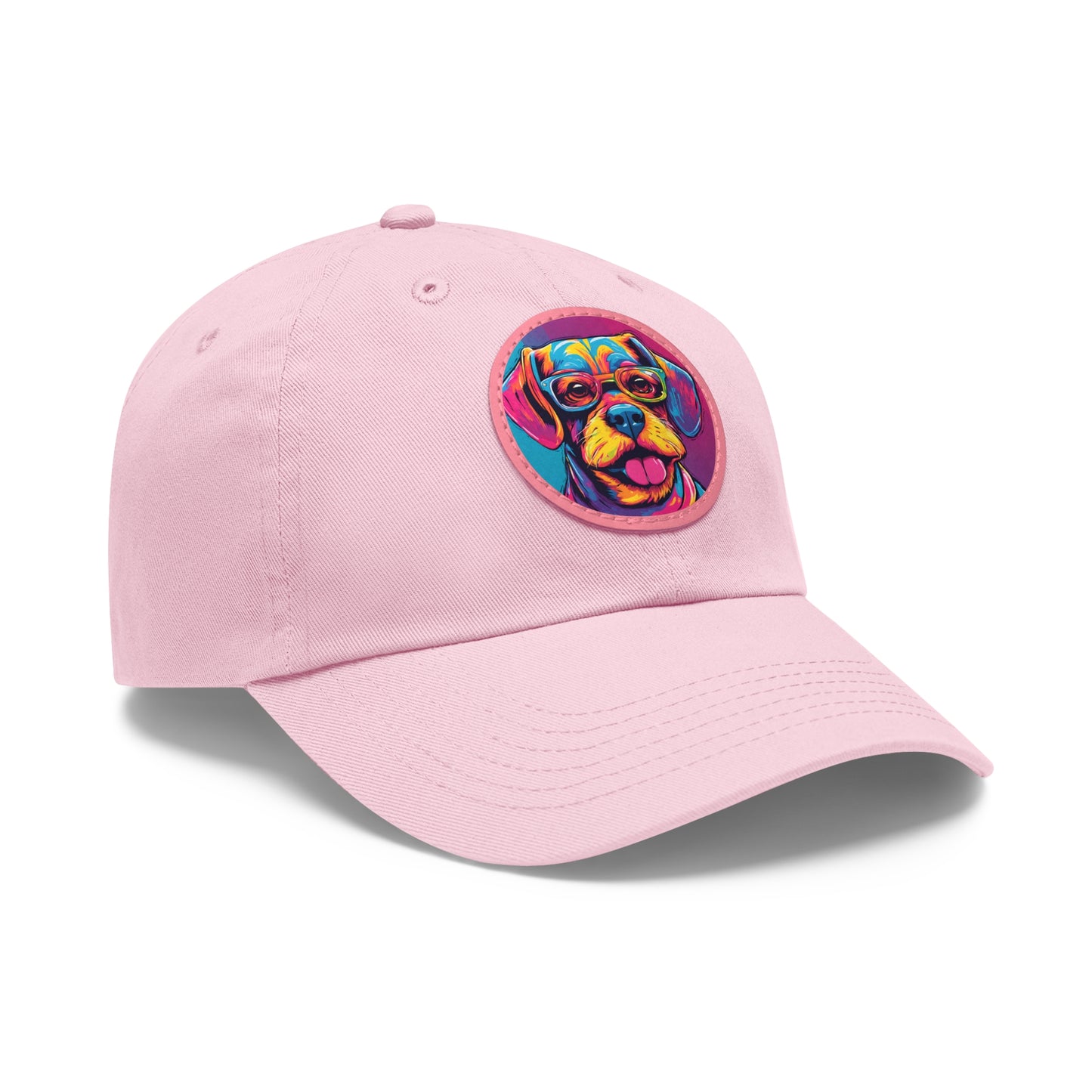 Chapeau pour chien avec lunettes, casquette pour chien, chapeau Pop Art pour chien, chapeau de papa avec patch (rond), casquette de baseball, chapeau pour chien, casquette pour chien, chapeau personnalisé Flashlander