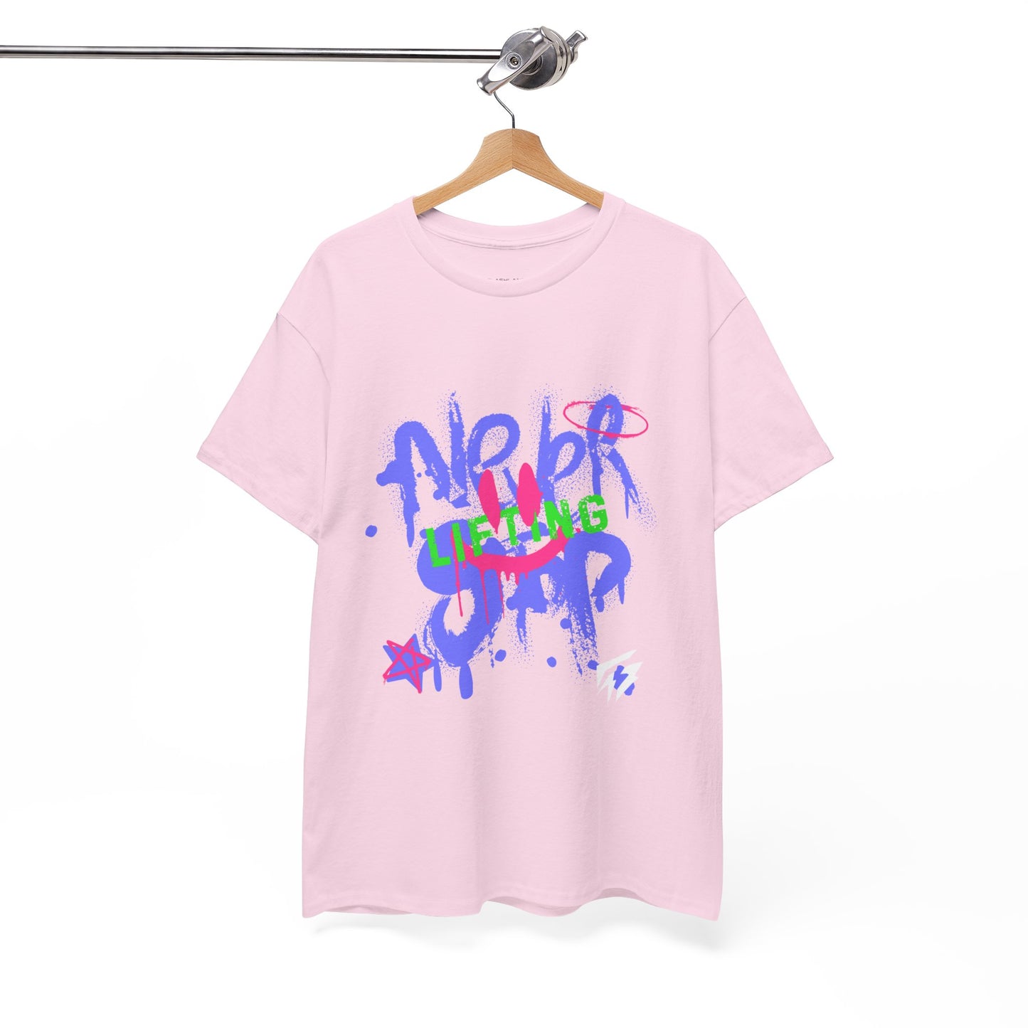 Graffiti Flashlander - Never Stop Lifting Gym T-Shirt