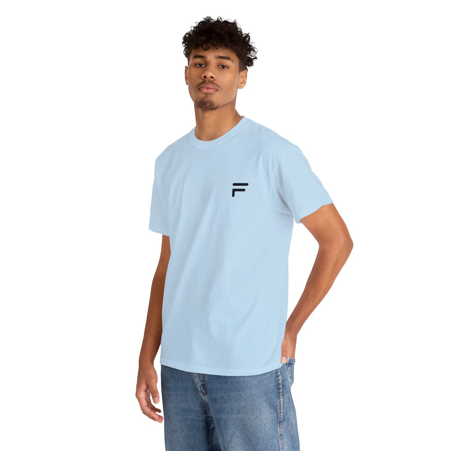 Flashlander Blue Tiger Streetwear Tee Camiseta gráfica japonesa