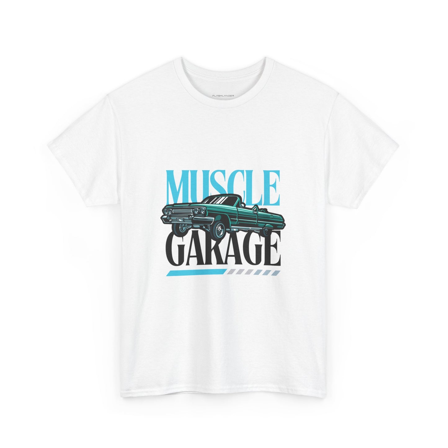 Garage de voitures vintage Muscle - T-shirt de sport Flashlander