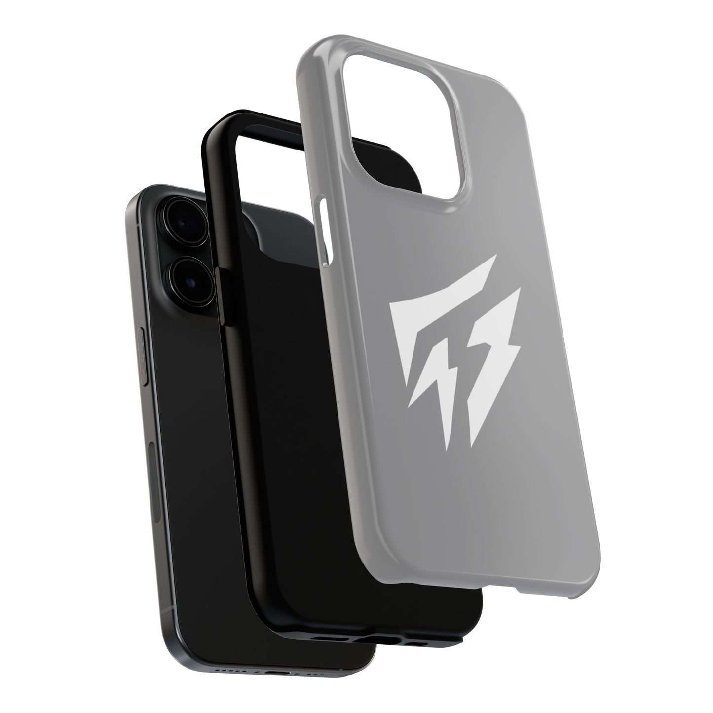 Flashlander Thunders Tough Phone Cases for all Iphone and Samsung Galaxy Grey