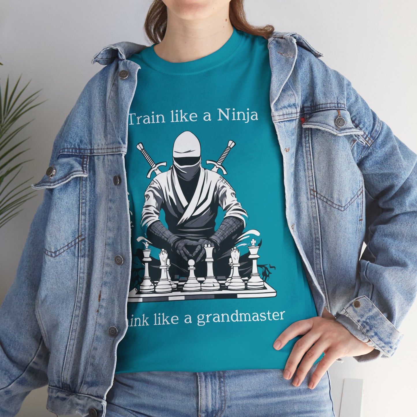 Entraînez-vous comme un ninja, pensez comme un grand maître - T-shirt de sport Flashlander