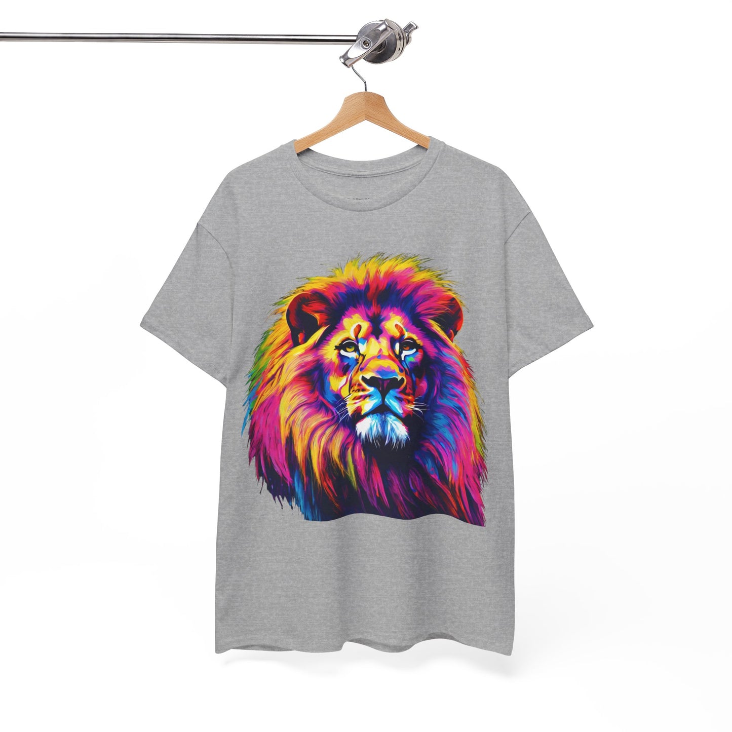 Lion Art Pop T-Shirt Flashlander