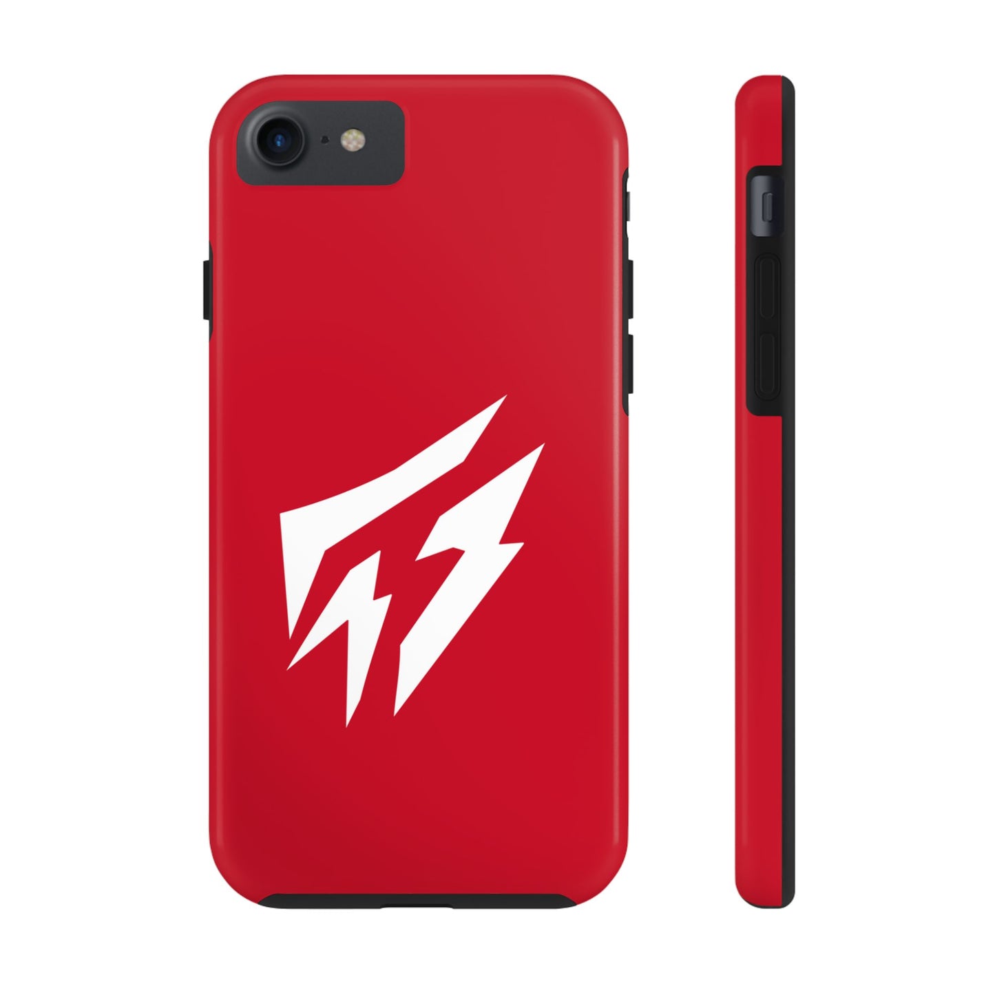 Flashlander Thunders Tough Phone Cases for all Iphone and Samsung Galaxy Dark Red