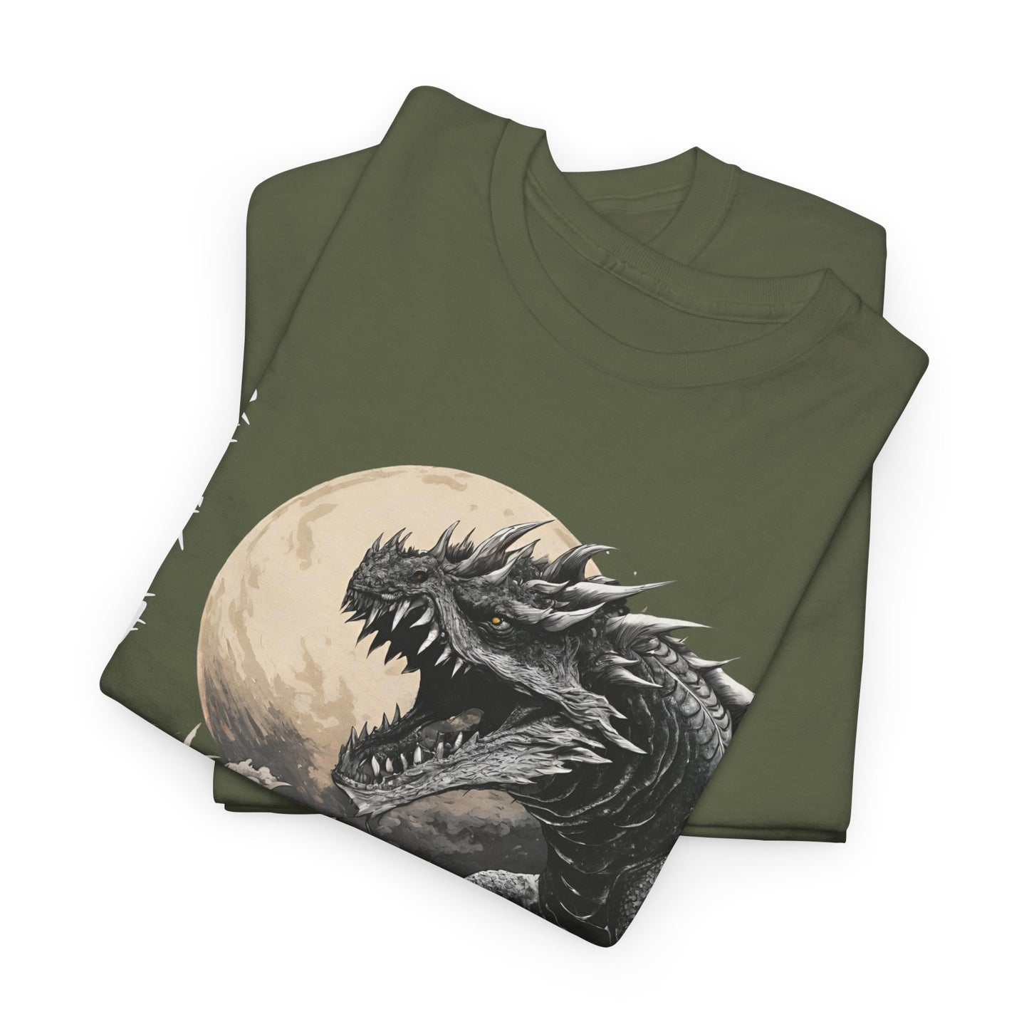 T-shirt de sport Flashlander, le monstre marin Kraken émerge, menace au clair de lune