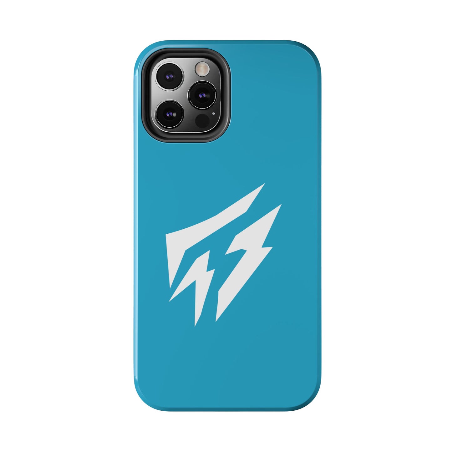 Flashlander Thunders Tough Phone Cases for all Iphone and Samsung Galaxy Blue Aqua Turquoise