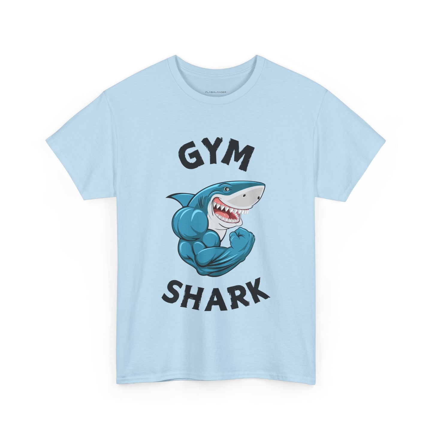 Muscle Gym Shark Bodybuilder Shirt - Flashlander