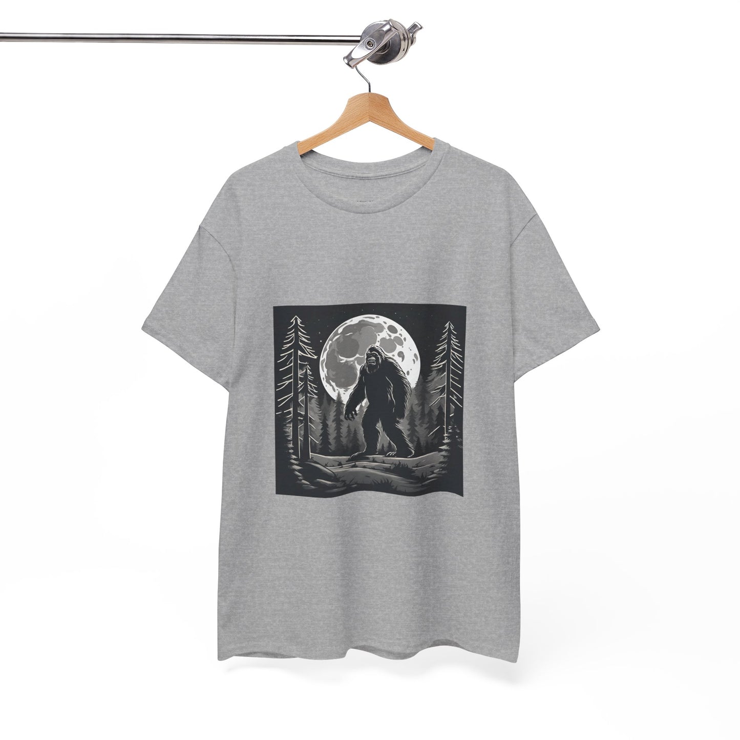 Camisa Bigfoot, camisa Sasquatch, camisa divertida Bigfoot, camisa de senderismo, camisa Yeti, camisa frescaUnisex camiseta de algodón pesado Flashlander