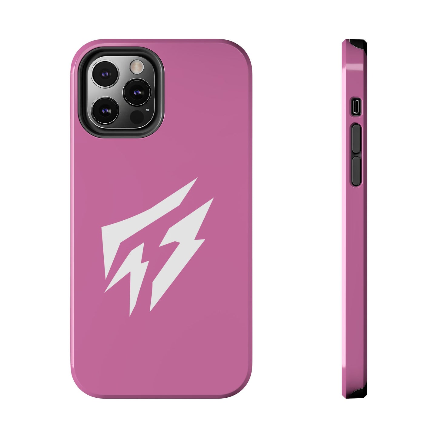 Flashlander Thunders Tough Phone Cases for all Iphone and Samsung Galaxy Light Pink